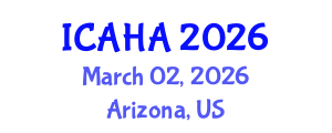 International Conference on Alternative Healthcare and Acupuncture (ICAHA) March 02, 2026 - Arizona, United States International Conference on Alternative Healthcare and Acupuncture (ICAHA) March 02, 2026 - Arizona, United States