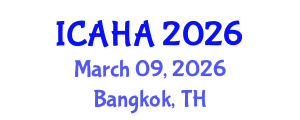 International Conference on Alternative Healthcare and Acupuncture (ICAHA) March 09, 2026 - Bangkok, Thailand International Conference on Alternative Healthcare and Acupuncture (ICAHA) March 09, 2026 - Bangkok, Thailand