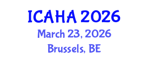 International Conference on Alternative Healthcare and Acupuncture (ICAHA) March 23, 2026 - Brussels, Belgium International Conference on Alternative Healthcare and Acupuncture (ICAHA) March 23, 2026 - Brussels, Belgium