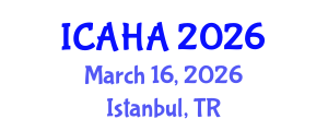 International Conference on Alternative Healthcare and Acupuncture (ICAHA) March 16, 2026 - Istanbul, Turkey International Conference on Alternative Healthcare and Acupuncture (ICAHA) March 16, 2026 - Istanbul, Turkey