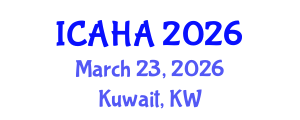 International Conference on Alternative Healthcare and Acupuncture (ICAHA) March 23, 2026 - Kuwait, Kuwait International Conference on Alternative Healthcare and Acupuncture (ICAHA) March 23, 2026 - Kuwait, Kuwait