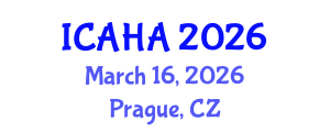 International Conference on Alternative Healthcare and Acupuncture (ICAHA) March 16, 2026 - Prague, Czechia International Conference on Alternative Healthcare and Acupuncture (ICAHA) March 16, 2026 - Prague, Czechia