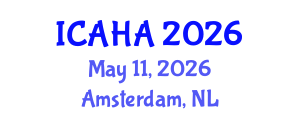 International Conference on Alternative Healthcare and Acupuncture (ICAHA) May 11, 2026 - Amsterdam, Netherlands International Conference on Alternative Healthcare and Acupuncture (ICAHA) May 11, 2026 - Amsterdam, Netherlands