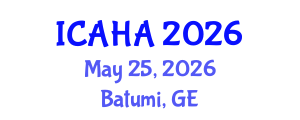 International Conference on Alternative Healthcare and Acupuncture (ICAHA) May 25, 2026 - Batumi, Georgia International Conference on Alternative Healthcare and Acupuncture (ICAHA) May 25, 2026 - Batumi, Georgia