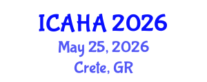 International Conference on Alternative Healthcare and Acupuncture (ICAHA) May 25, 2026 - Crete, Greece International Conference on Alternative Healthcare and Acupuncture (ICAHA) May 25, 2026 - Crete, Greece
