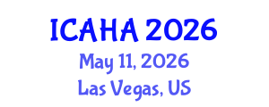 International Conference on Alternative Healthcare and Acupuncture (ICAHA) May 11, 2026 - Las Vegas, United States International Conference on Alternative Healthcare and Acupuncture (ICAHA) May 11, 2026 - Las Vegas, United States