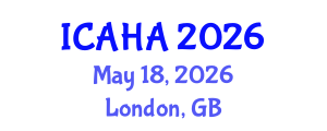 International Conference on Alternative Healthcare and Acupuncture (ICAHA) May 18, 2026 - London, United Kingdom International Conference on Alternative Healthcare and Acupuncture (ICAHA) May 18, 2026 - London, United Kingdom