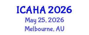 International Conference on Alternative Healthcare and Acupuncture (ICAHA) May 25, 2026 - Melbourne, Australia International Conference on Alternative Healthcare and Acupuncture (ICAHA) May 25, 2026 - Melbourne, Australia