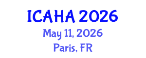 International Conference on Alternative Healthcare and Acupuncture (ICAHA) May 11, 2026 - Paris, France International Conference on Alternative Healthcare and Acupuncture (ICAHA) May 11, 2026 - Paris, France