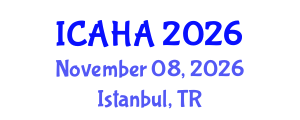 International Conference on Alternative Healthcare and Acupuncture (ICAHA) November 08, 2026 - Istanbul, Turkey