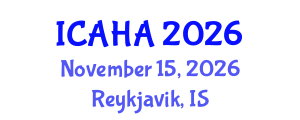 International Conference on Alternative Healthcare and Acupuncture (ICAHA) November 15, 2026 - Reykjavik, Iceland International Conference on Alternative Healthcare and Acupuncture (ICAHA) November 15, 2026 - Reykjavik, Iceland