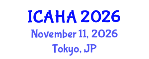 International Conference on Alternative Healthcare and Acupuncture (ICAHA) November 11, 2026 - Tokyo, Japan