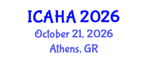 International Conference on Alternative Healthcare and Acupuncture (ICAHA) October 21, 2026 - Athens, Greece International Conference on Alternative Healthcare and Acupuncture (ICAHA) October 21, 2026 - Athens, Greece