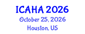 International Conference on Alternative Healthcare and Acupuncture (ICAHA) October 25, 2026 - Houston, United States International Conference on Alternative Healthcare and Acupuncture (ICAHA) October 25, 2026 - Houston, United States