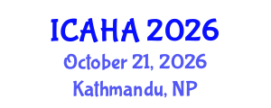 International Conference on Alternative Healthcare and Acupuncture (ICAHA) October 21, 2026 - Kathmandu, Nepal