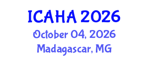 International Conference on Alternative Healthcare and Acupuncture (ICAHA) October 04, 2026 - Madagascar, Madagascar International Conference on Alternative Healthcare and Acupuncture (ICAHA) October 04, 2026 - Madagascar, Madagascar