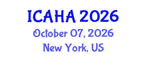 International Conference on Alternative Healthcare and Acupuncture (ICAHA) October 07, 2026 - New York, United States International Conference on Alternative Healthcare and Acupuncture (ICAHA) October 07, 2026 - New York, United States