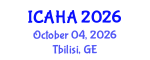 International Conference on Alternative Healthcare and Acupuncture (ICAHA) October 04, 2026 - Tbilisi, Georgia International Conference on Alternative Healthcare and Acupuncture (ICAHA) October 04, 2026 - Tbilisi, Georgia