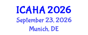 International Conference on Alternative Healthcare and Acupuncture (ICAHA) September 23, 2026 - Munich, Germany International Conference on Alternative Healthcare and Acupuncture (ICAHA) September 23, 2026 - Munich, Germany