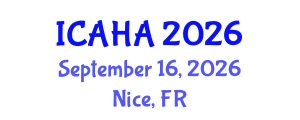 International Conference on Alternative Healthcare and Acupuncture (ICAHA) September 16, 2026 - Nice, France International Conference on Alternative Healthcare and Acupuncture (ICAHA) September 16, 2026 - Nice, France