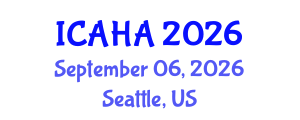 International Conference on Alternative Healthcare and Acupuncture (ICAHA) September 06, 2026 - Seattle, United States International Conference on Alternative Healthcare and Acupuncture (ICAHA) September 06, 2026 - Seattle, United States