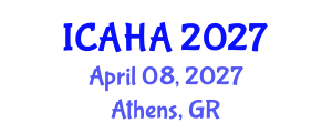International Conference on Alternative Healthcare and Acupuncture (ICAHA) April 08, 2027 - Athens, Greece International Conference on Alternative Healthcare and Acupuncture (ICAHA) April 08, 2027 - Athens, Greece