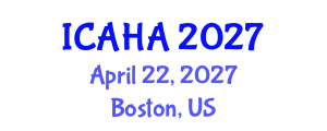 International Conference on Alternative Healthcare and Acupuncture (ICAHA) April 22, 2027 - Boston, United States International Conference on Alternative Healthcare and Acupuncture (ICAHA) April 22, 2027 - Boston, United States