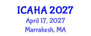 International Conference on Alternative Healthcare and Acupuncture (ICAHA) April 17, 2027 - Marrakesh, Morocco International Conference on Alternative Healthcare and Acupuncture (ICAHA) April 17, 2027 - Marrakesh, Morocco