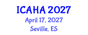 International Conference on Alternative Healthcare and Acupuncture (ICAHA) April 17, 2027 - Seville, Spain International Conference on Alternative Healthcare and Acupuncture (ICAHA) April 17, 2027 - Seville, Spain