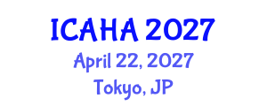 International Conference on Alternative Healthcare and Acupuncture (ICAHA) April 22, 2027 - Tokyo, Japan