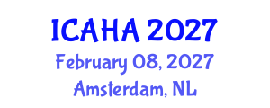 International Conference on Alternative Healthcare and Acupuncture (ICAHA) February 08, 2027 - Amsterdam, Netherlands International Conference on Alternative Healthcare and Acupuncture (ICAHA) February 08, 2027 - Amsterdam, Netherlands