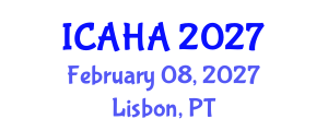International Conference on Alternative Healthcare and Acupuncture (ICAHA) February 08, 2027 - Lisbon, Portugal International Conference on Alternative Healthcare and Acupuncture (ICAHA) February 08, 2027 - Lisbon, Portugal