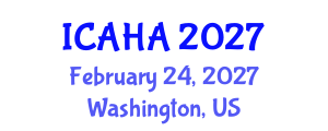 International Conference on Alternative Healthcare and Acupuncture (ICAHA) February 24, 2027 - Washington, United States International Conference on Alternative Healthcare and Acupuncture (ICAHA) February 24, 2027 - Washington, United States