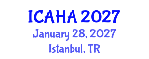 International Conference on Alternative Healthcare and Acupuncture (ICAHA) January 28, 2027 - Istanbul, Turkey International Conference on Alternative Healthcare and Acupuncture (ICAHA) January 28, 2027 - Istanbul, Turkey