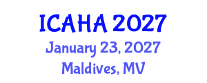 International Conference on Alternative Healthcare and Acupuncture (ICAHA) January 23, 2027 - Maldives, Maldives