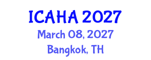 International Conference on Alternative Healthcare and Acupuncture (ICAHA) March 08, 2027 - Bangkok, Thailand International Conference on Alternative Healthcare and Acupuncture (ICAHA) March 08, 2027 - Bangkok, Thailand