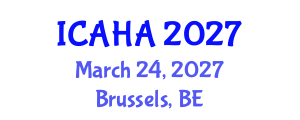 International Conference on Alternative Healthcare and Acupuncture (ICAHA) March 24, 2027 - Brussels, Belgium International Conference on Alternative Healthcare and Acupuncture (ICAHA) March 24, 2027 - Brussels, Belgium