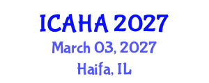 International Conference on Alternative Healthcare and Acupuncture (ICAHA) March 03, 2027 - Haifa, Israel