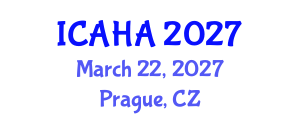 International Conference on Alternative Healthcare and Acupuncture (ICAHA) March 22, 2027 - Prague, Czechia International Conference on Alternative Healthcare and Acupuncture (ICAHA) March 22, 2027 - Prague, Czechia