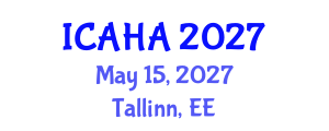 International Conference on Alternative Healthcare and Acupuncture (ICAHA) May 15, 2027 - Tallinn, Estonia International Conference on Alternative Healthcare and Acupuncture (ICAHA) May 15, 2027 - Tallinn, Estonia
