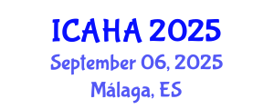 International Conference on Alternative Healthcare and Ayurveda (ICAHA) September 06, 2025 - Málaga, Spain