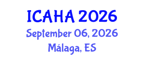 International Conference on Alternative Healthcare and Ayurveda (ICAHA) September 06, 2026 - Málaga, Spain International Conference on Alternative Healthcare and Ayurveda (ICAHA) September 06, 2026 - Málaga, Spain