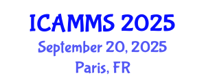 International Conference on Alternative Medicine and Medical Sciences (ICAMMS) September 20, 2025 - Paris, France