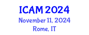 International Conference on Alternative Medicine (ICAM) November 11, 2024 - Rome, Italy