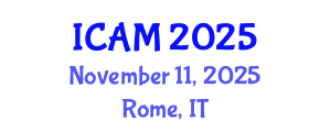 International Conference on Alternative Medicine (ICAM) November 11, 2025 - Rome, Italy
