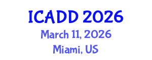 International Conference on Alzheimer (ICADD) March 11, 2026 - Miami, United States