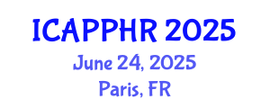 International Conference on Amnesty, Peace, Politics and Human Rights (ICAPPHR) June 24, 2025 - Paris, France