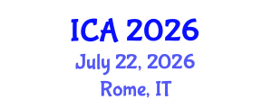 International Conference on Amyloidosis (ICA) July 22, 2026 - Rome, Italy