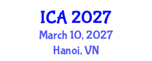 International Conference on Amyloidosis (ICA) March 10, 2027 - Hanoi, Vietnam International Conference on Amyloidosis (ICA) March 10, 2027 - Hanoi, Vietnam