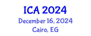 International Conference on Anaesthesia (ICA) December 16, 2024 - Cairo, Egypt